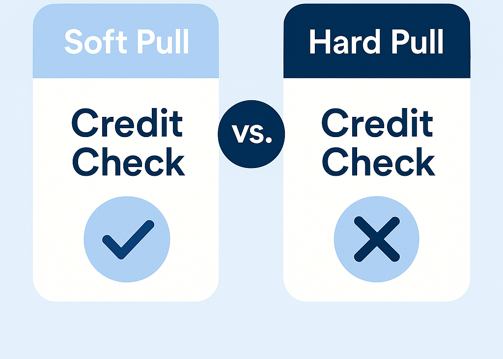 Soft pull credit check illustration